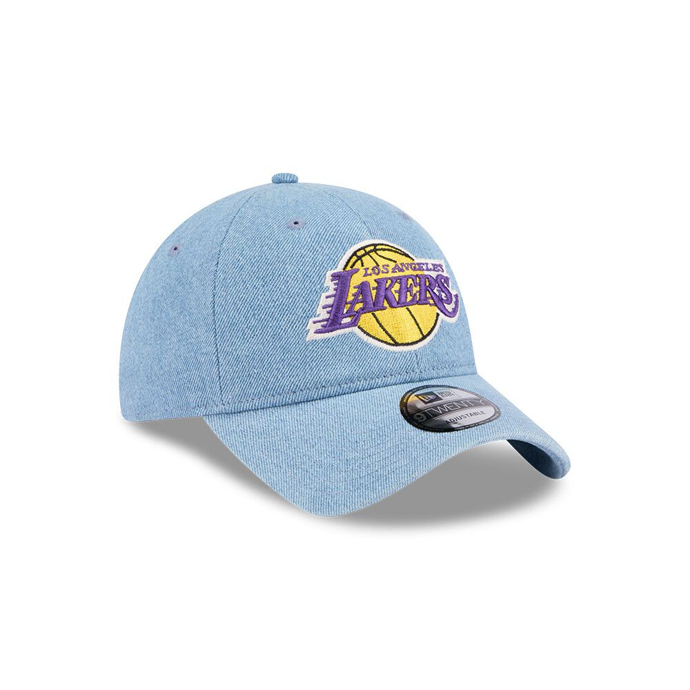 Gorra 9twenty Los Angeles Lakers Washed Denim Azul image number 2.0